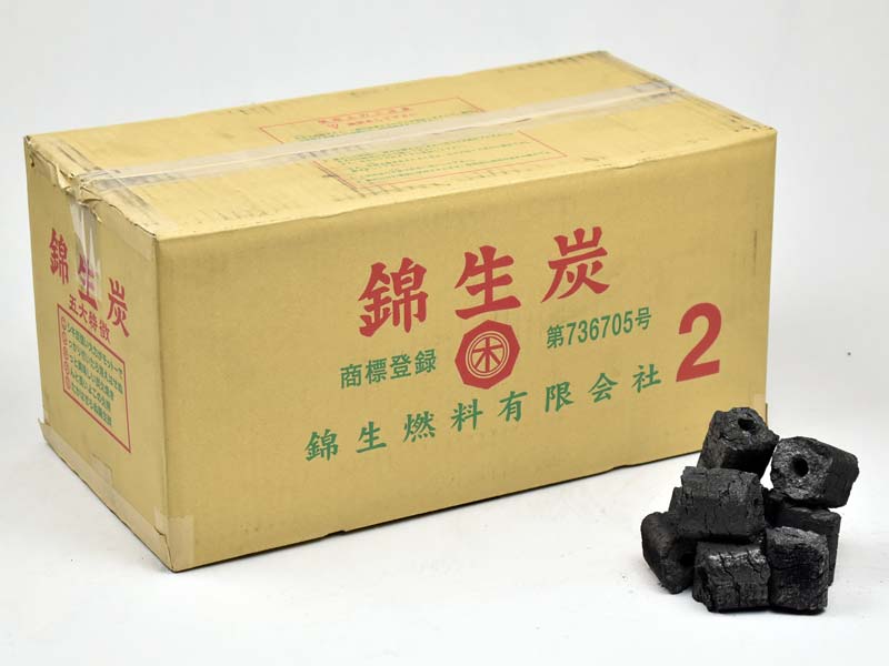 1級オガ備長炭 10kg×3箱 30kg 中国産高級1級オガ炭